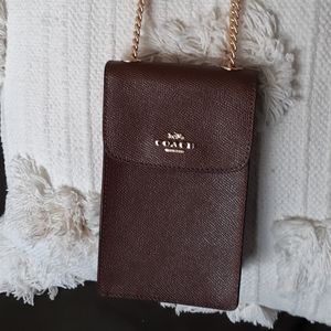 Coach shoulder wallet